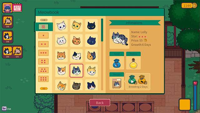 Mở khóa giống mèo mới để thêm vào bộ sưu tập Meow Farm