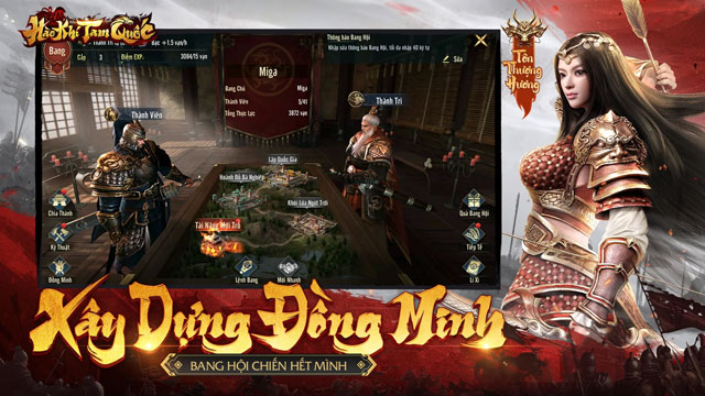 Xây dựng đồng minh - Bang hội chiến hết mình