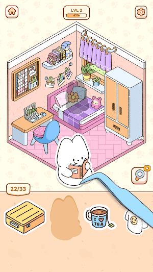 My Sticker Room là trò chơi dán sticker đơn giản cực giải trí