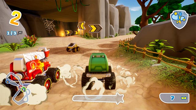 Cạnh tranh trong cuộc đua Monster Truck với những pha drift và hành động mạo hiểm