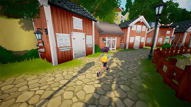 Game tái hiện một thế giới kết hợp giữa phong cách Nhật Bản và Scandinavia