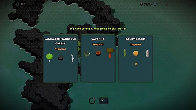 Không có 2 lượt chơi My Tiny Landscape nào giống hệt nhau