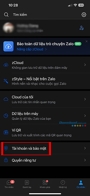 Zalo loi biometric 4*524557