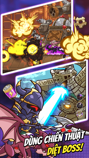 Dùng chiến thuật, diệt boss