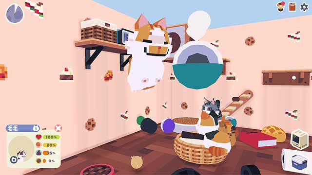 Game thủ có thể tự do thay đổi sàn, tường và bố trí nội thất