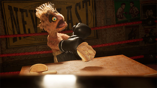 Felt That: Boxing là điểm gặp gỡ giữa những con rối truyền thống với trò chơi đấm bốc hiện đại