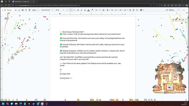 Thú cưng sẽ ghi lại mỗi lần bạn nhấn phím