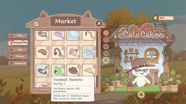 Mở khóa nhiều phụ kiện đa dạng để trang bị cho pet