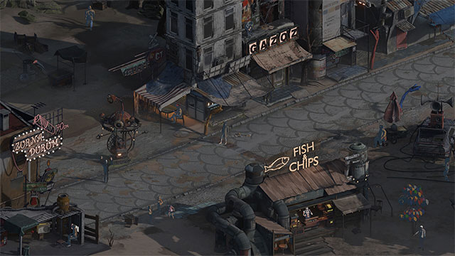 Game Pera Coda lấy bối cảnh là thành phố Istanbul cách điệu siêu thực