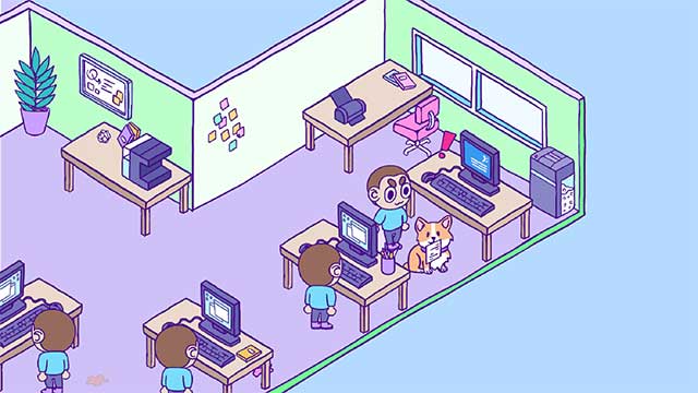 Ruff Day at the Office là một trò chơi mô phỏng hài hước