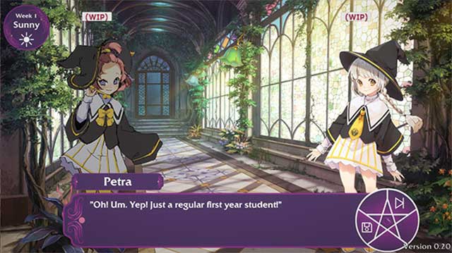 Tương tác với nhiều nhân vật dễ thương trong trường học phép thuật