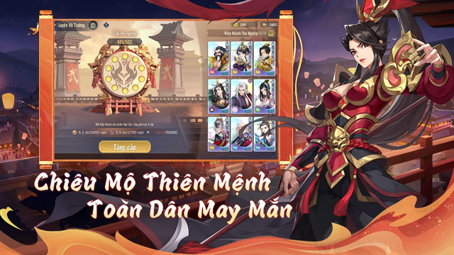 Chiêu mộ thiên mệnh, toàn dân may mắn