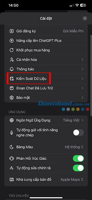 xoa tat ca lich su tro chuyen tren chatgpt 3*524940