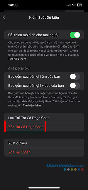 xoa tat ca lich su tro chuyen tren chatgpt 4*524941