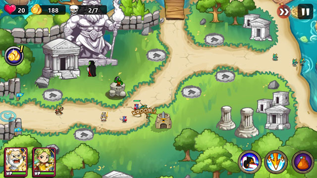 Lối chơi chiến thuật phòng thủ tháp đơn giản và dễ thao tác