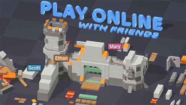 Xây dựng các công trình theo từng set có sẵn