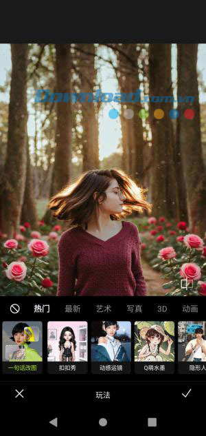 Chỉnh ảnh bằng một câu lệnh nhờ AI