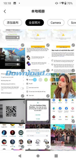 Chỉnh ảnh trong Xingtu bằng AI