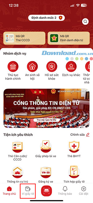 cach xem dia chi que quan moi tren vneid 1*525365