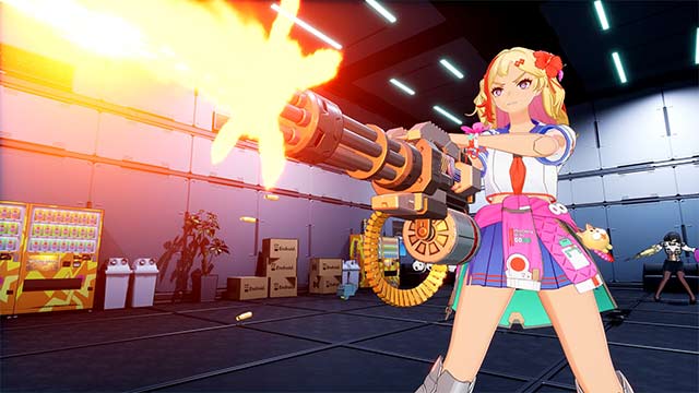 Full Metal Schoolgirl là game bắn súng hành động giả tưởng chủ đề nữ sinh máy móc
