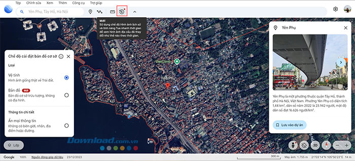Google Earth xem anh nha cu 3*525672