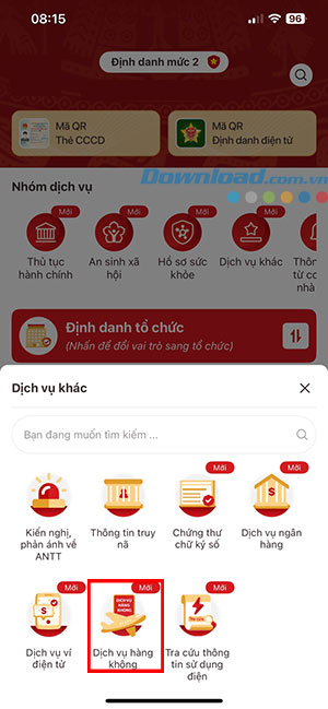 check in online bang vneid 2*525616