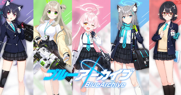Một số nhân vật trong Blue Archive