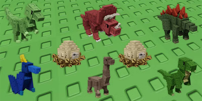 Khủng long nở ra từ Dinosaur Egg trong Grow A Garden