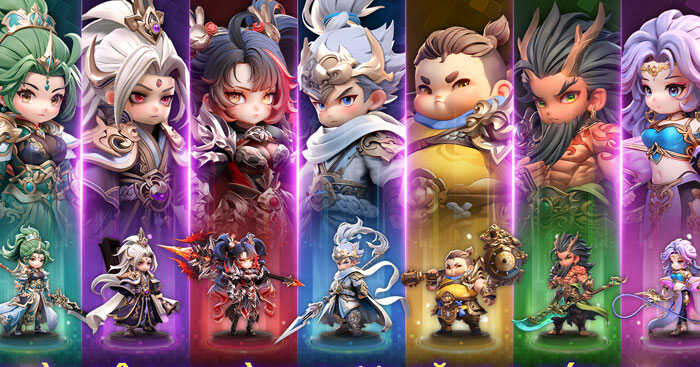 Tam Quốc Khởi ĐộngGame chiến thuật, đấu tướng Tam Quốc