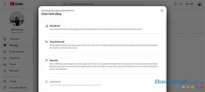 kiem tra ban quyen video youtube 4*526465