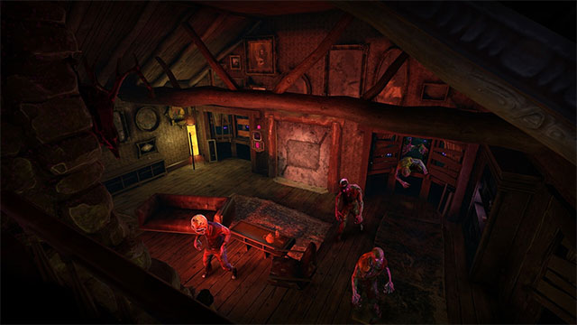 Chơi game Drop Dead: The Cabin ở chế độ bình thường hoặc VR tùy ý