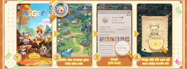 Hướng dẫn nhập code Phiêu Lưu Ooga Ooga