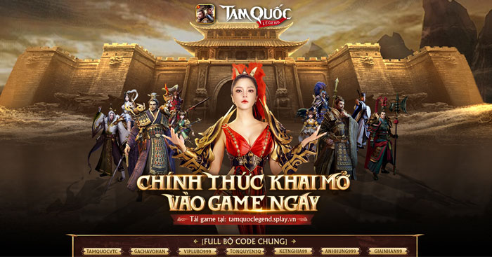 Game nhập vai chiến thuật Tam Quốc Legend VTC