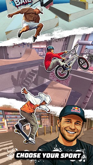 Chọn môn thể thao bạn thích trong Red Bull Playgrounds