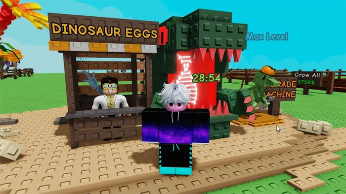 Giao diện cuối cùng của DNA Machine khi nâng cấp max level