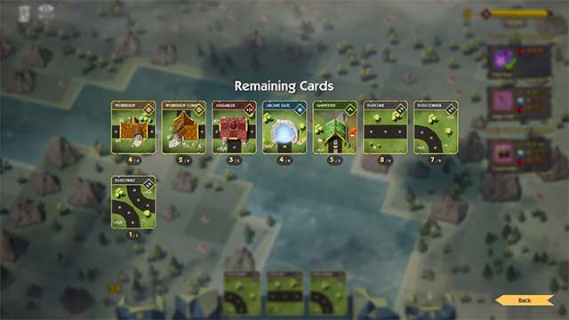 Các thẻ phải được đặt liền kề nhau theo quy tắc kết nối hợp lệ