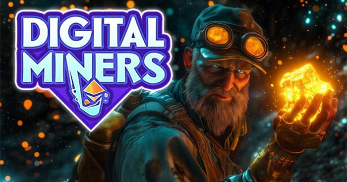 Digital MinersGame xây dựng đế chế khai thác mỏ