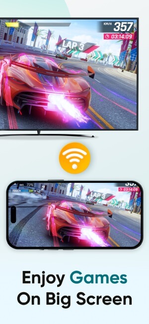Chơi game đã hơn trên màn hình lớn