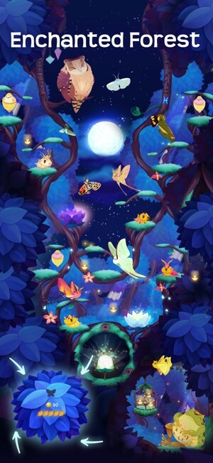 Flutter Starlight đưa bạn bước vào khu rừng đêm với đầy những loài bướm tuyệt đẹp