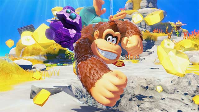 Cùng Donkey Kong và Pauline phiêu lưu qua nhiều môi trường đa dạng