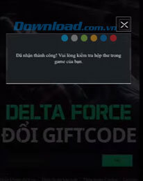 Hướng dẫn cách nhập code Garena Delta Force