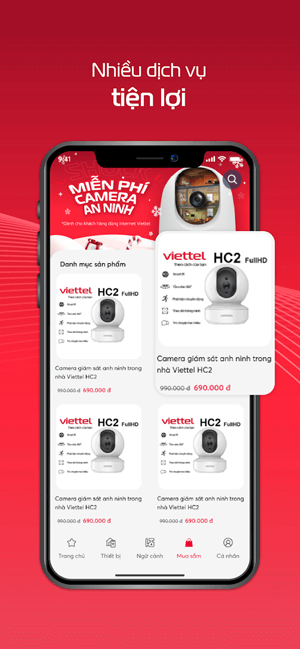 Nhiều dịch vụ tiện lợi