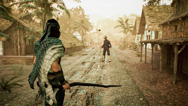 The Blind Warrior là game phiêu lưu hành động chủ đề Chiến binh mù báo thù