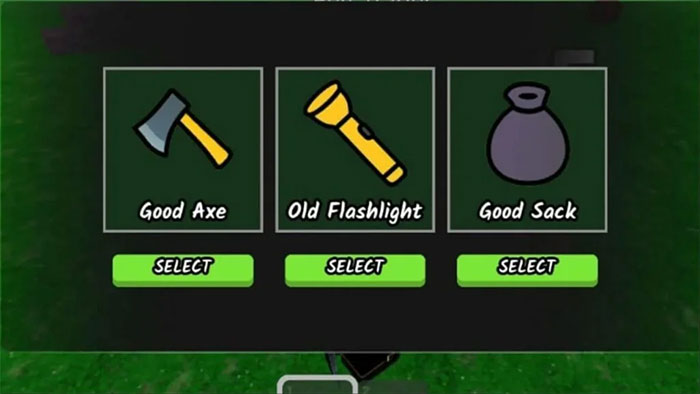 Một số vũ khí trong 99 Nights in the Forest