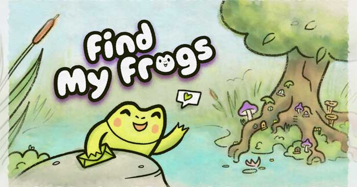 Find My FrogsGame tìm ếch thư giãn với đồ họa vẽ tay tuyệt đẹp