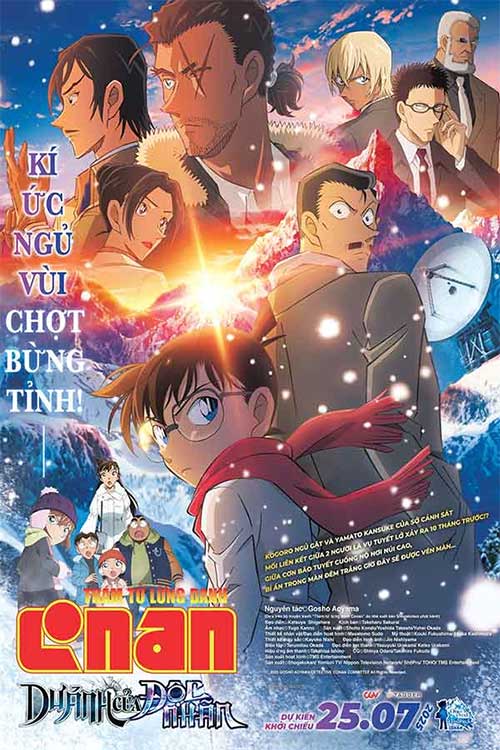 Poster Thám tử lừng danh Conan movie 28