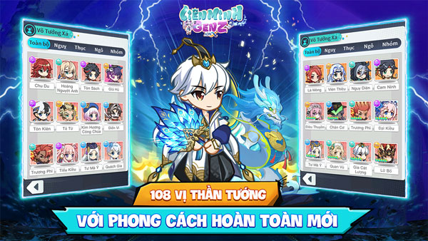 108 vị thần tướng với phong cách hoàn toàn mới