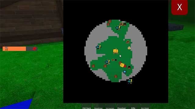 Di chuyển đến các địa điểm có biểu tượng đĩa bay và chuẩn bị vũ khí