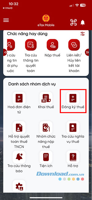 thay doi thong tin dang ky thue 1*530410