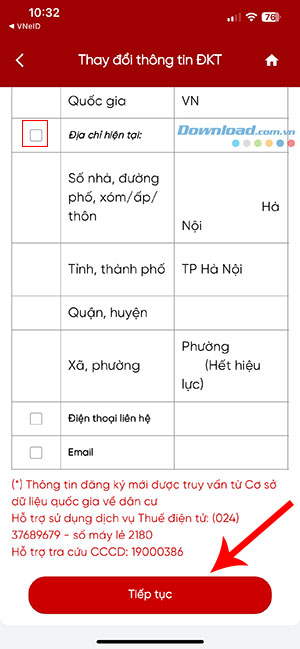 thay doi thong tin dang ky thue 4*530409